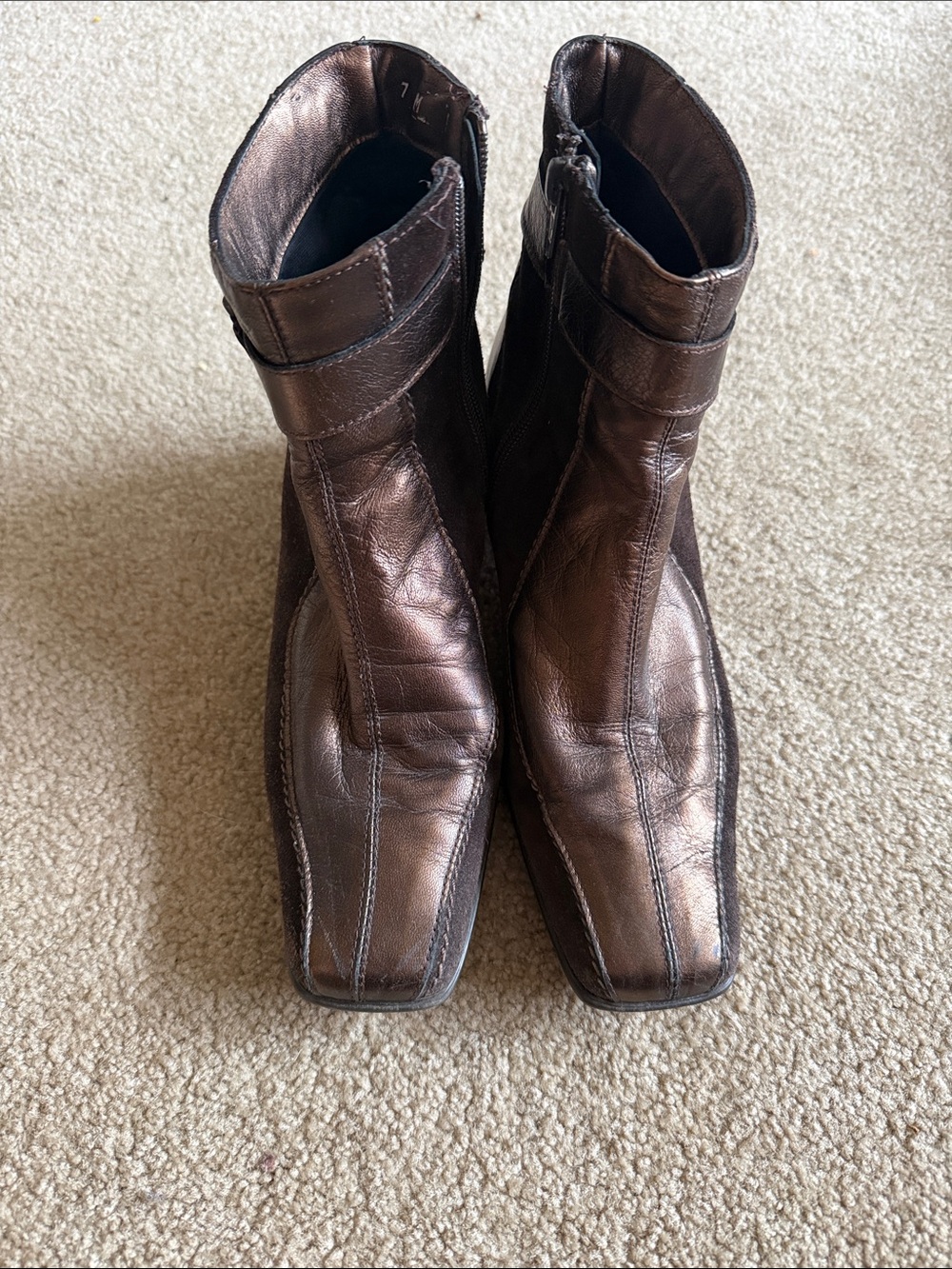 Sesto Meucci Italian Leather Ankle Boots